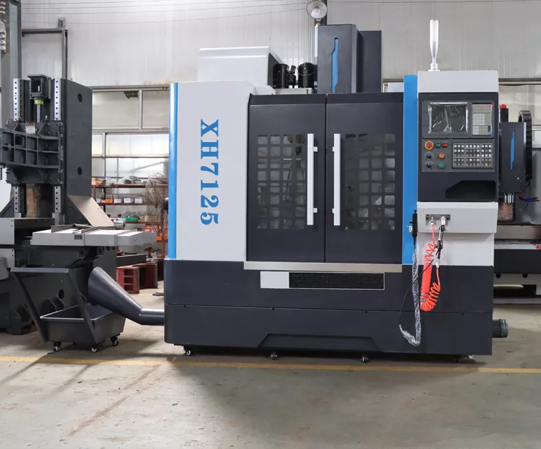 XH7125 CNC mill BT30 spindle with 6000rpm max speed