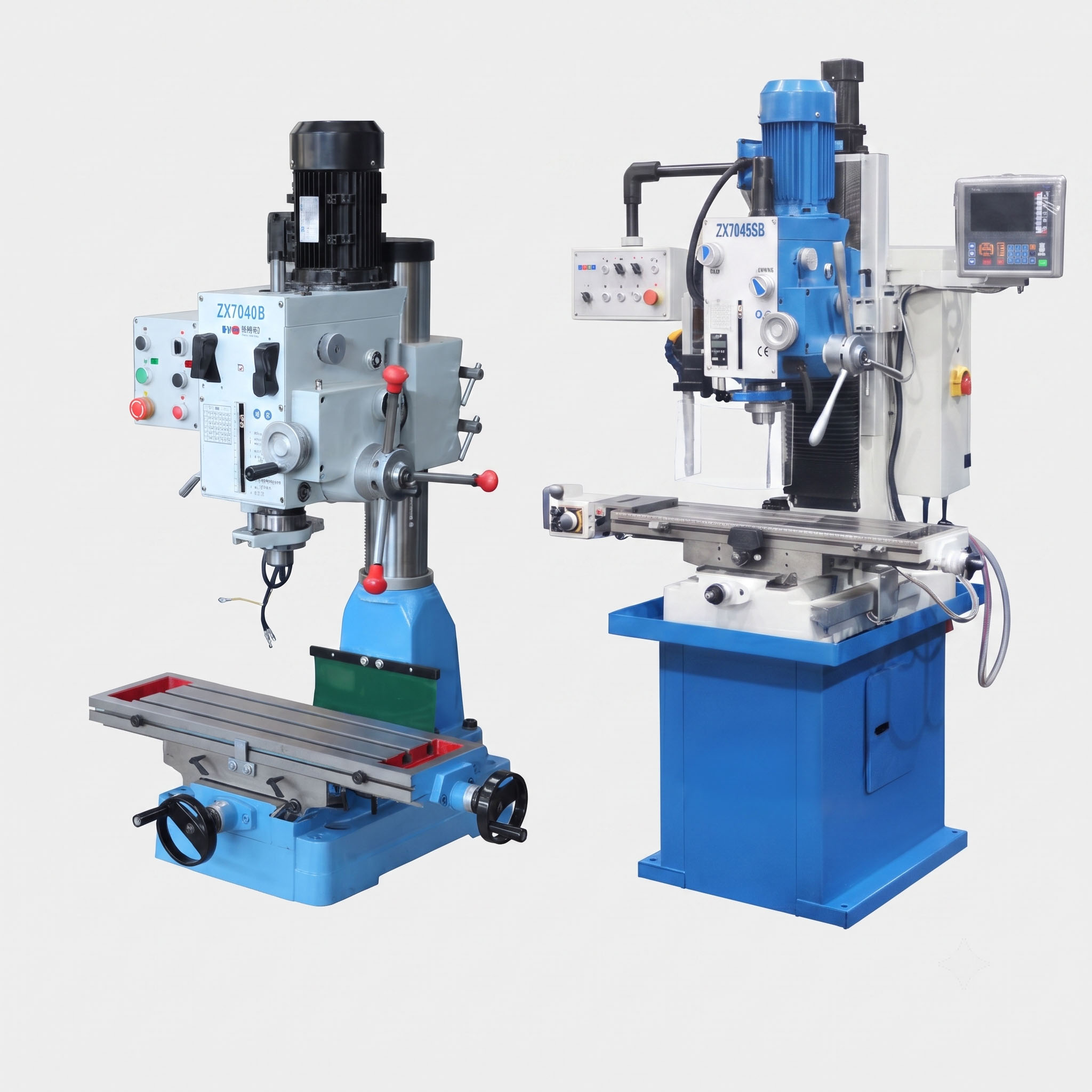 ZX7040/45 Gear Head Auto-Feed Drilling & Milling Machine mfg machinery